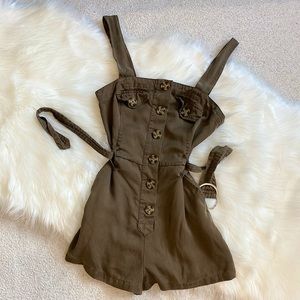 Forever 21 Green Romper / Jumpsuit